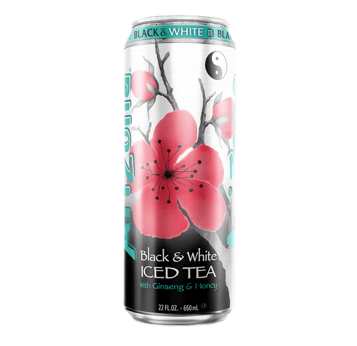 Arizona Black & White Iced Tea 650ml
