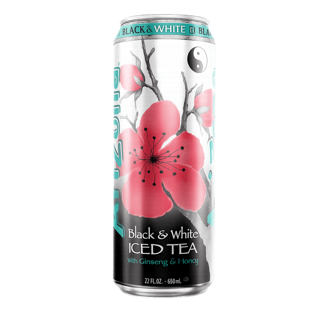 Hovedbilde Arizona Black & White Iced Tea 650ml