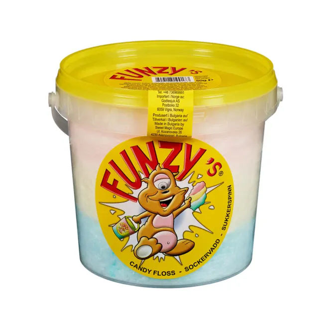 Hovedbilde Sukkerspinn Funzy's 50g